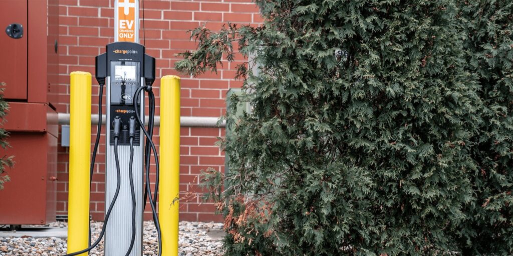 electric vehicle charge station